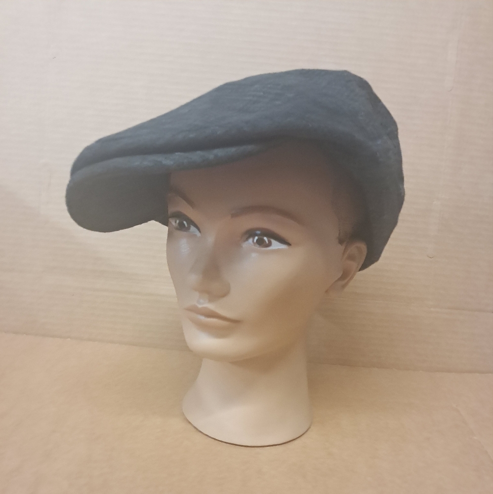 Dark Gray Flat Cap